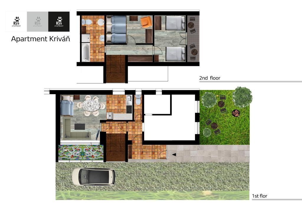 Rys Apartmany - Liptov ลิฟตอฟสกีมิคูลาช ภายนอก รูปภาพ
